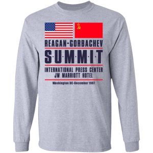Reagan Gorbachev Summit International Press Center Jw Marriot Hotel T Shirts 2