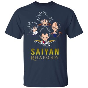 Saiyan Rhapsody Shirt Parody Anime Dragon Ball Tee All Day Tee 2