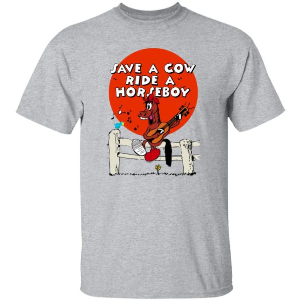 Save A Cow Ride A Horseboy T-Shirts, Hoodies
