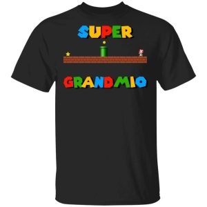 Super Grandmio T shirt Super Mario Grandma Tee All Day Tee 1