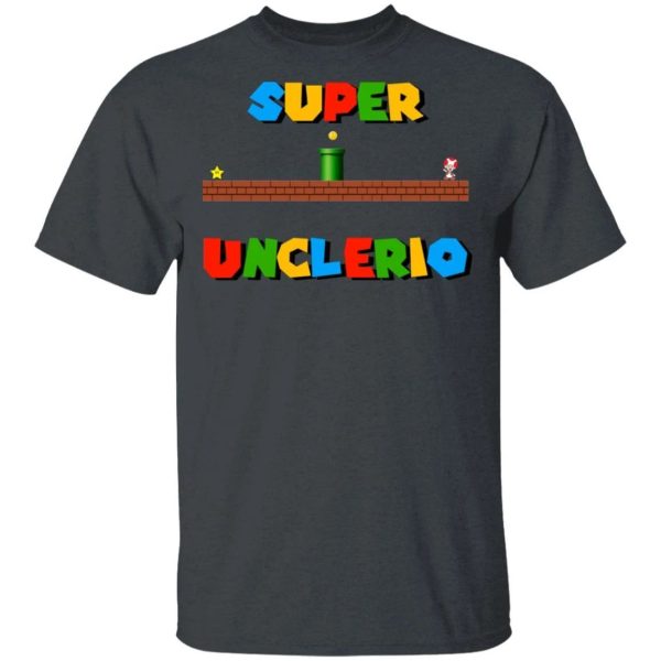 Super Unclerio T-shirt Super Mario Uncle Tee  All Day Tee