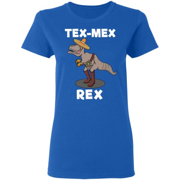 Tex Mex Rex Texas Mexican Cowboy Tyrannosaurus Dinosaur T Shirt