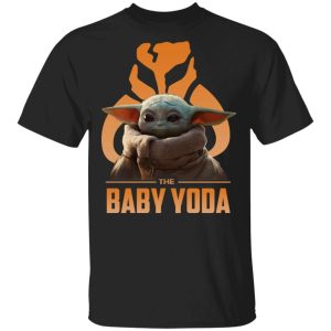 The Baby Yoda The Mandalorian Symbol T shirt All Day Tee 1
