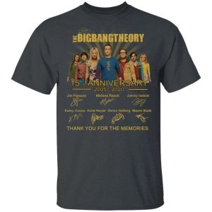 The Big Bang Theory T shirt 15th Anniversary 2005 2020 Tee All Day Tee 2