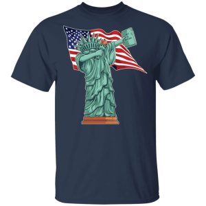 The Dabbing Statue Of Liberty T shirt 4th Of July Tee All Day Tee 2