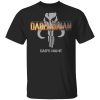The Dadalorian Mandalorian Dad Custom Name T-shirt Symbol Tee  All Day Tee