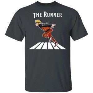 The Runner Naruto On Abbey Road Shirt Parody Anime Naruto Tee All Day Tee 2
