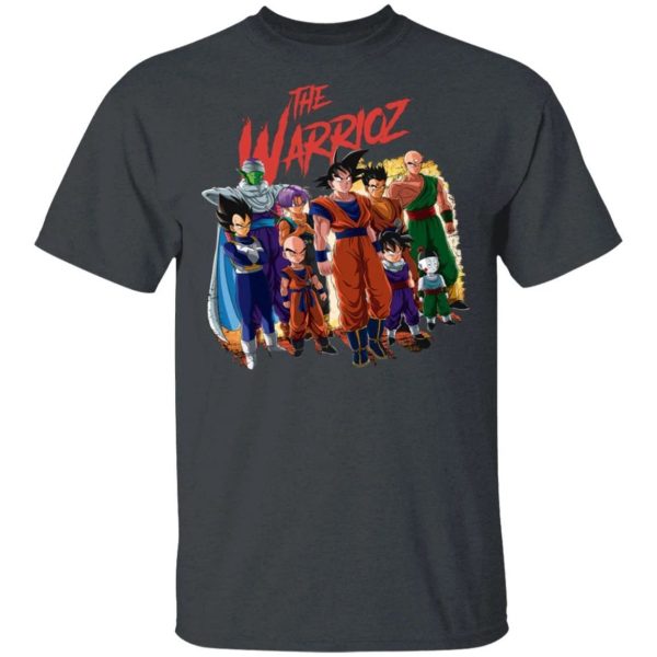 The Warriors Dragon Ball Z T-shirt Funny Anime Tee  All Day Tee