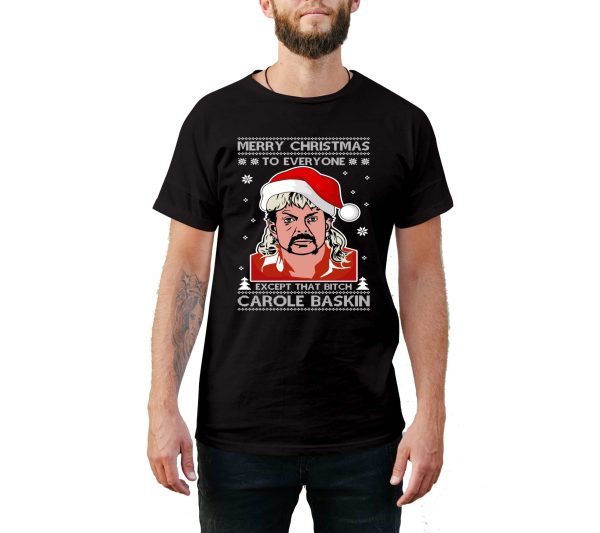 Tiger King Joe Christmas Style T-Shirt