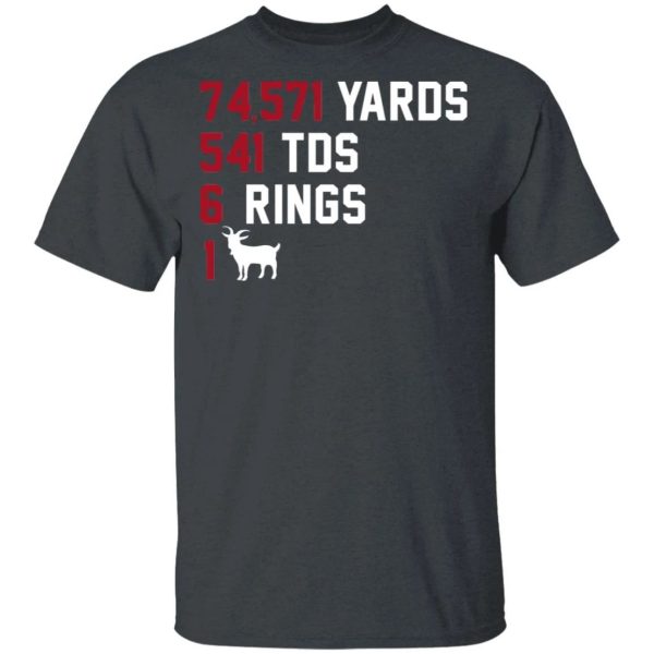 Tom Brady Patriots Statistics T-shirt  All Day Tee