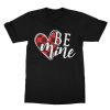 Valentines Buffalo Plaid Heart T-Shirt