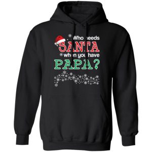 Who Needs Santa When You Have Papa Christmas Gift Shirt 9 Who Needs Santa When You Have Papa Christmas Gift Shirt 6