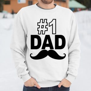 1 Dad Funny Fathers Day T Shirt Itees Global 3