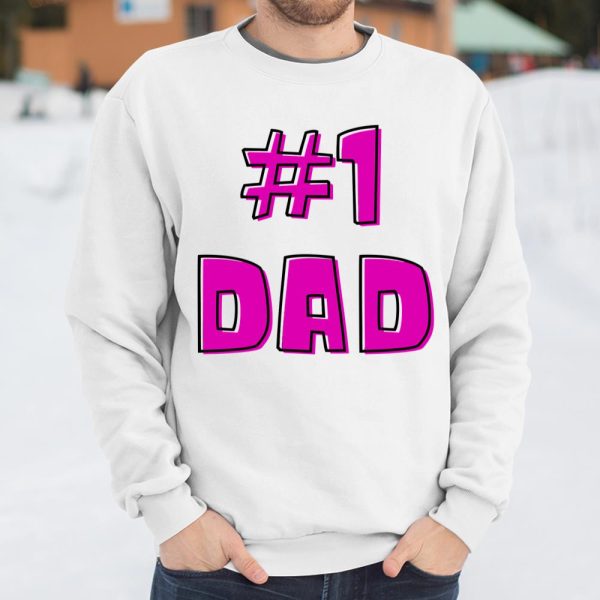 #1 Dad, WORLD’S BEST DAD – Happy Fathers Day T Shirt  Itees Global