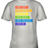 100 Love Equality Loud Proud Together 100 Me LGBT Youth T-Shirt –
