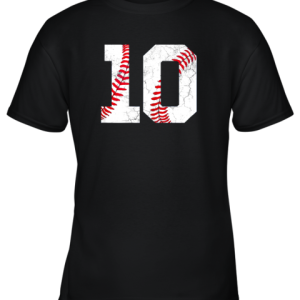10th Birthday Shirt Baseball Boys Kids Ten 10 Tenth Gift Youth T-Shirt - 1 10th Birthday Shirt Baseball Boys Kids Ten 10 Tenth Gift Youth T Shirt 2