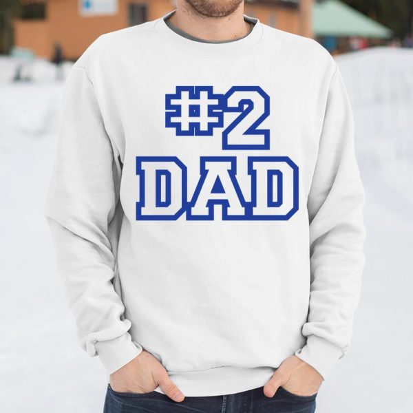 #2 DAD Funny Father’s Day T Shirt  Itees Global