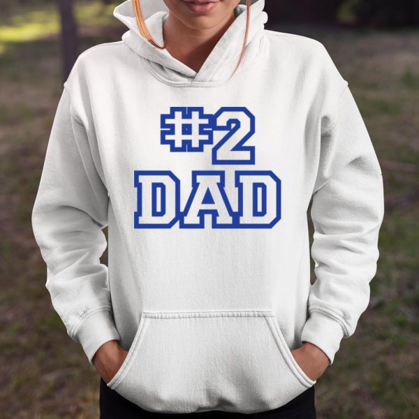 #2 DAD Funny Father’s Day T Shirt  Itees Global