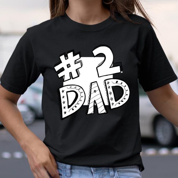 #2 Dad Father’s Day T Shirt  Itees Global