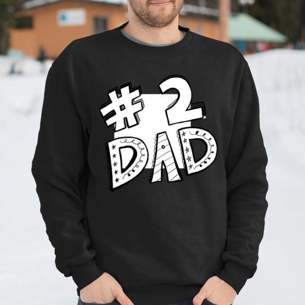 #2 Dad Father’s Day T Shirt  Itees Global