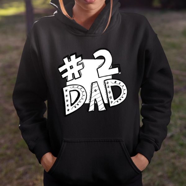 #2 Dad Father’s Day T Shirt  Itees Global