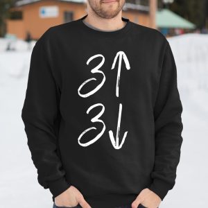 3 Up 3 Down Shirt Fun Cute Baseball Shirt for Moms Dads Funny T Shirt Itees Global 3