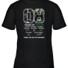8 Years Of Arrow Thank You For The Memories Youth T-Shirt –
