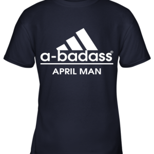 A Badass April Men Are Born In March Youth T Shirt 3