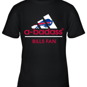 A Badass Buffalo Bills Mashup Adidas NFL Youth T Shirt 2