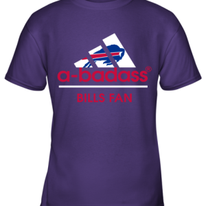 A Badass Buffalo Bills Mashup Adidas NFL Youth T Shirt 3