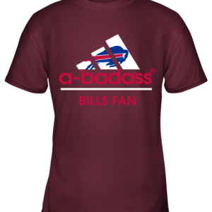 A Badass Buffalo Bills Mashup Adidas NFL Youth T Shirt 4