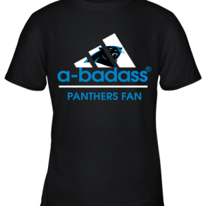 A Badass Carolina Panthers Mashup Adidas NFL Youth T-Shirt - 1 A Badass Carolina Panthers Mashup Adidas NFL Youth T Shirt 2