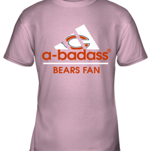 A Badass Chicago Bears Mashup Adidas NFL Youth T Shirt 2