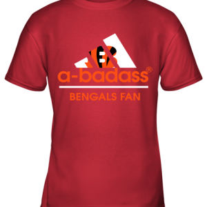 A Badass Cincinnati Bengals Mashup Adidas NFL Youth T Shirt 3