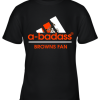 A Badass Cleveland Browns Mashup Adidas NFL Youth T-Shirt –