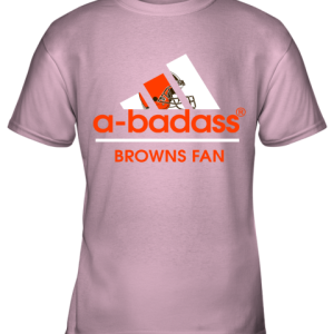 A Badass Cleveland Browns Mashup Adidas NFL Youth T Shirt 2