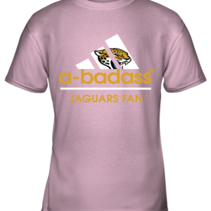 A Badass Jacksonville Jaguars Mashup Adidas NFL Youth T Shirt 2