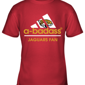 A Badass Jacksonville Jaguars Mashup Adidas NFL Youth T Shirt 3