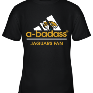 A Badass Jacksonville Jaguars Mashup Adidas NFL Youth T Shirt 4