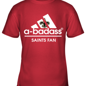 A Badass New Orleans Saints Mashup Adidas NFL Youth T Shirt 2