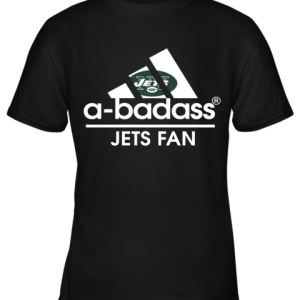 A Badass New York Jets Mashup Adidas NFL Youth T Shirt 1