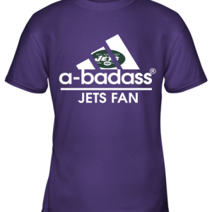 A Badass New York Jets Mashup Adidas NFL Youth T Shirt 4