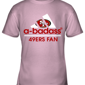 A Badass San Francisco 49ers Mashup Adidas NFL Youth T Shirt 1