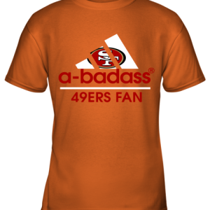 A Badass San Francisco 49ers Mashup Adidas NFL Youth T Shirt 2