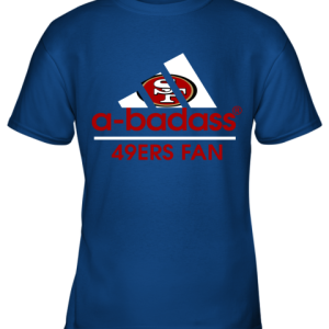 A Badass San Francisco 49ers Mashup Adidas NFL Youth T Shirt 4