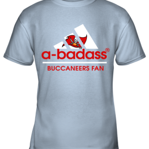A Badass Tampa Bay Buccaneers Mashup Adidas NFL Shirts Youth T Shirt 3