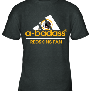 A Badass Washington Redskins Mashup Adidas NFL Youth T Shirt 1