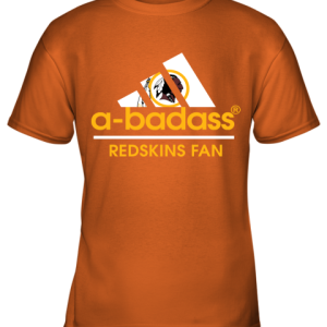 A Badass Washington Redskins Mashup Adidas NFL Youth T Shirt 2