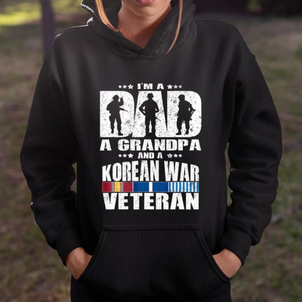 A Dad A Grandpa And A Korean War Veteran Shirt Father T Shirt  Itees Global