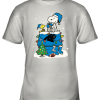 A Happy Christmas With Carolia Panthers Snoopy Youth T-Shirt –